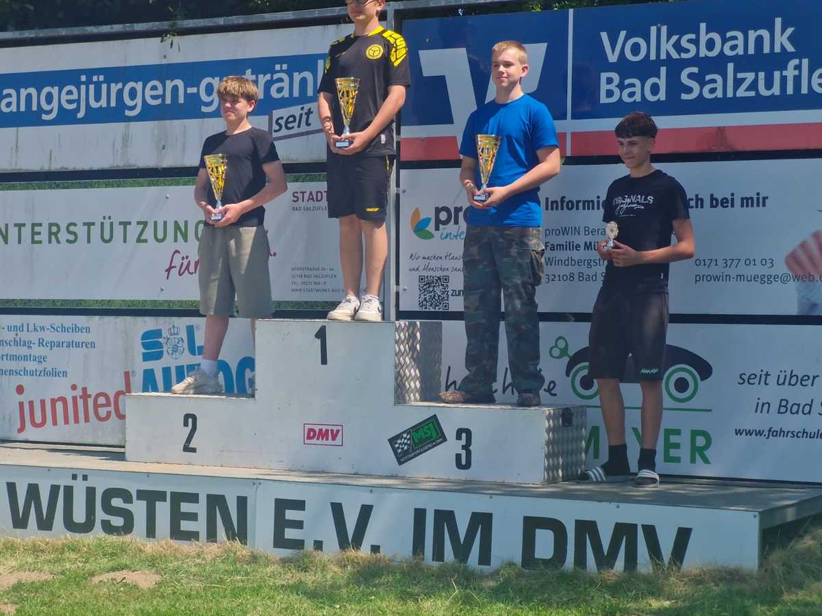 Felix Rogalla auf Platz 3